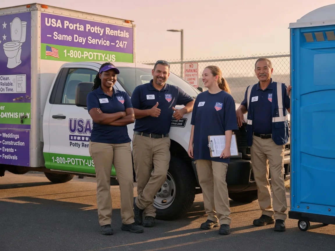 Porta Potty Rental company in Onaka, SD